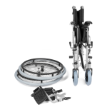 Mechanický invalidný vozík – nový nadrozmerný