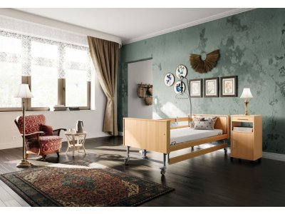 Elektrická polohovacia posteľ Burmeier Therapia pre domácu starostlivosť
