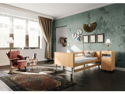 Elektrická polohovacia posteľ Burmeier Therapia pre domácu starostlivosť