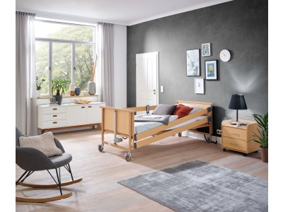 Elektrické polohovacie lôžko Burmeier Economic repas – komfort v domácom prostredí