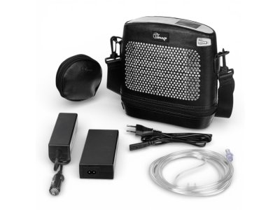 Prenosný kyslíkový koncentrátor Spirit-3 – obsah balenia